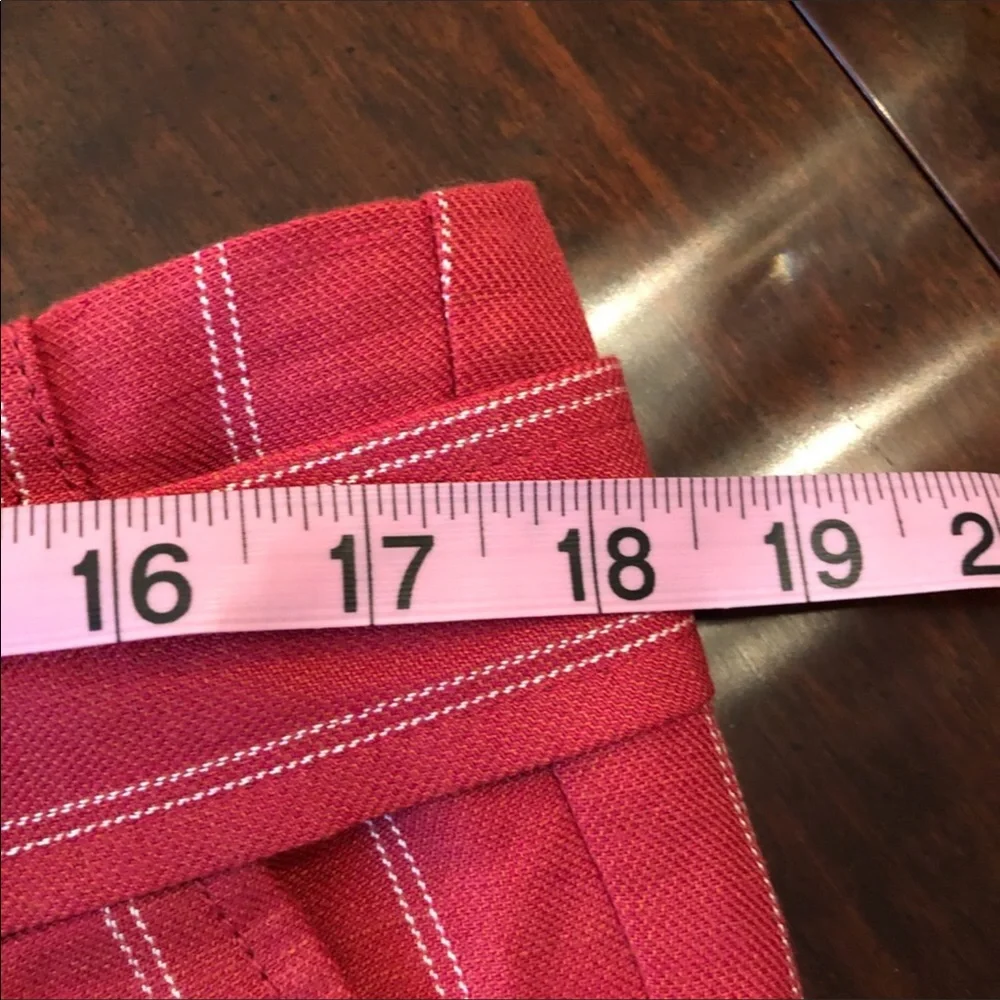 Banana Republic Linen Cropped Pant